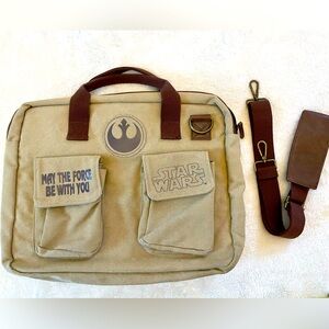 Star Wars Canvas Messenger/Laptop Bag Rebel Alliance Bradford Exchange
